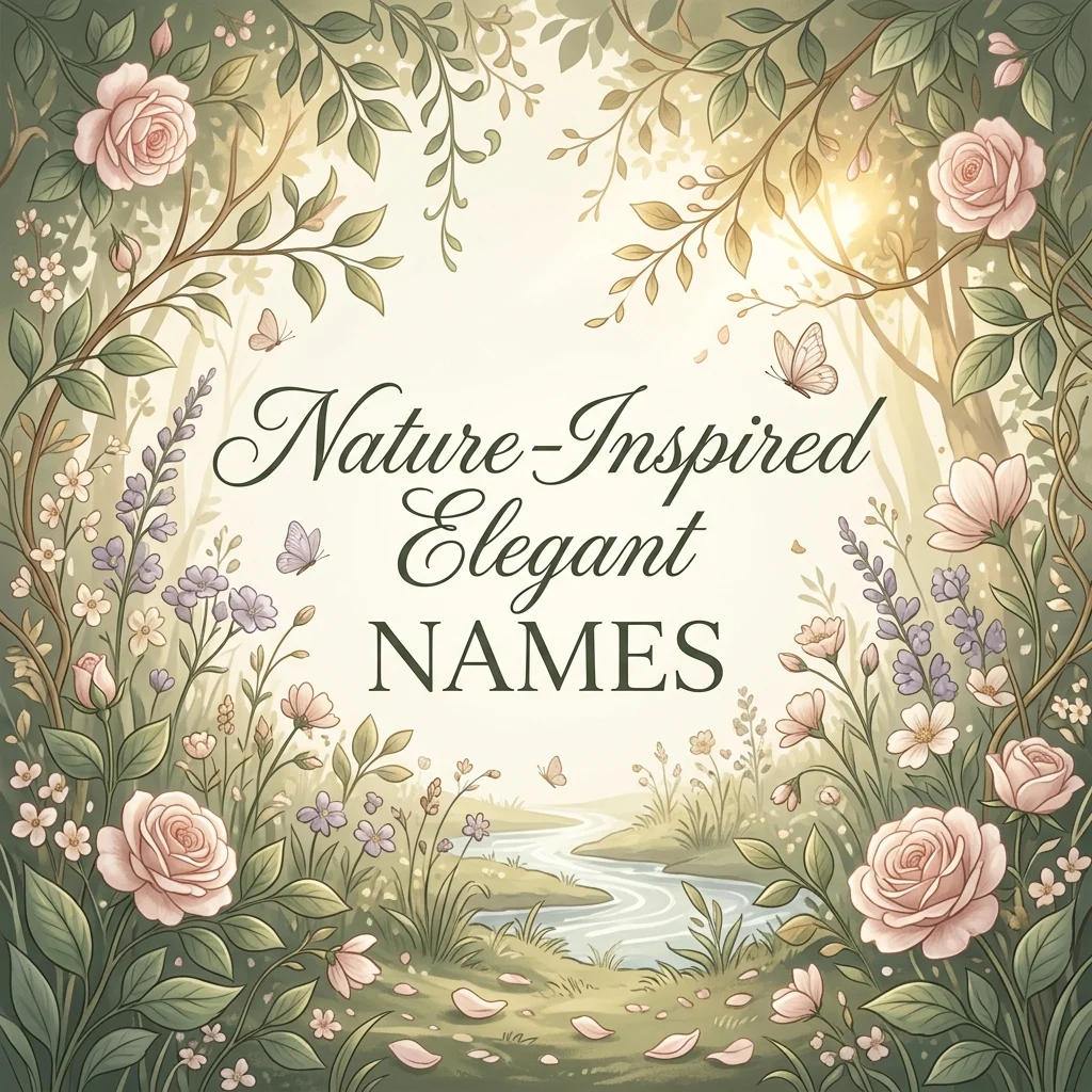 Nature-Inspired Elegant Names