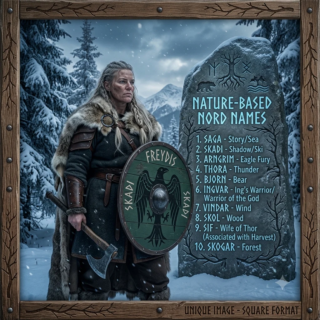 Nord Names Based on Nature