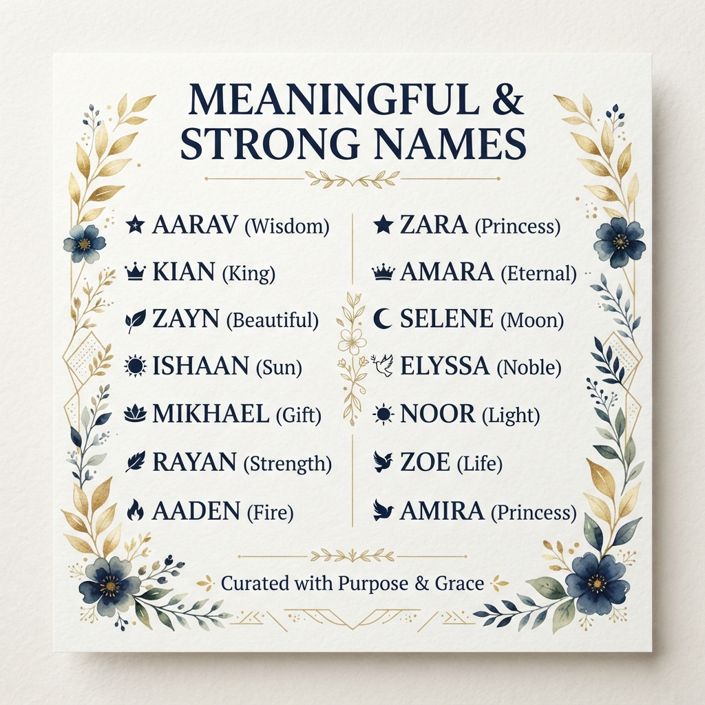 Meaningful & Strong Names