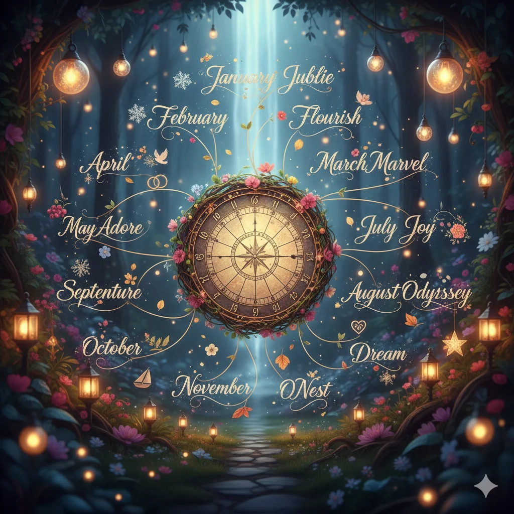 Month Anniversary Names