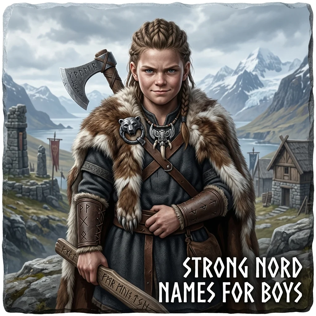 Strong Nord Names for Boys