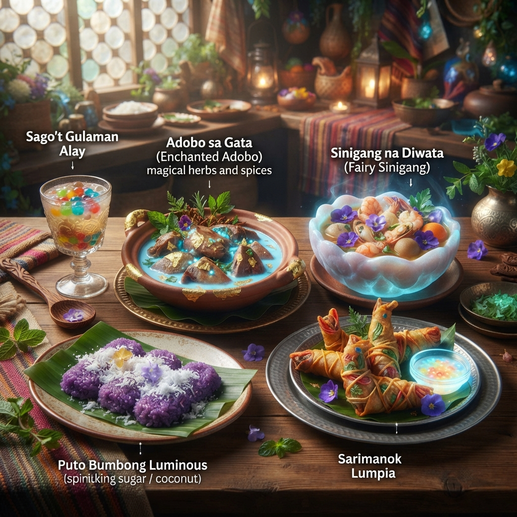 Fantasy and Mythical-Inspired Filipino Foods