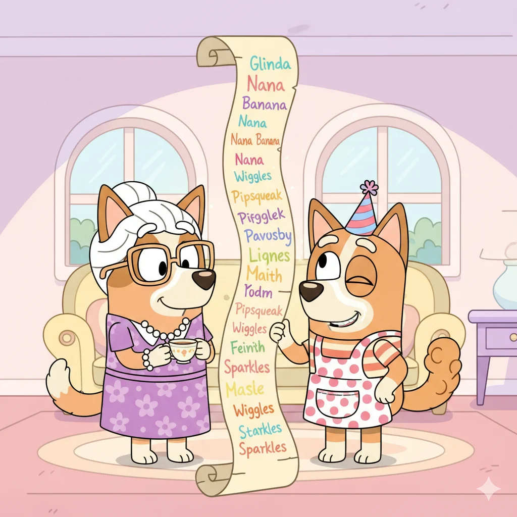 bluey grannies names