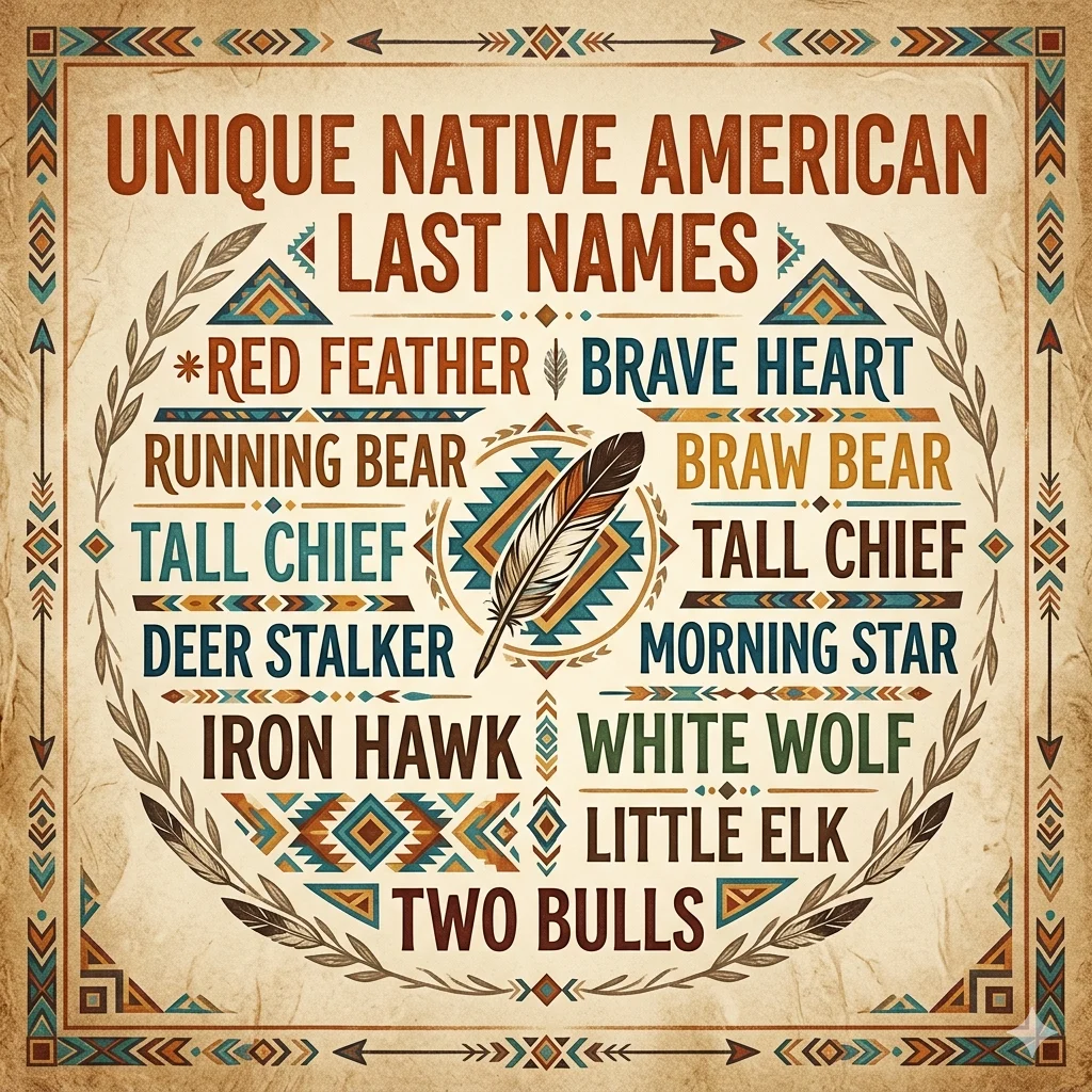native american last names