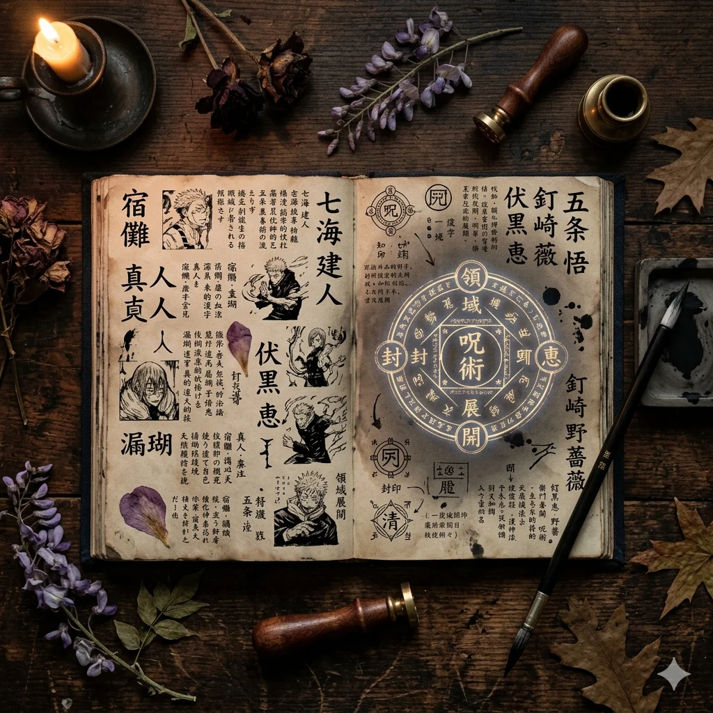 Jujutsu Kaisen Characters Names