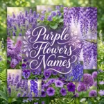 purple flowers names