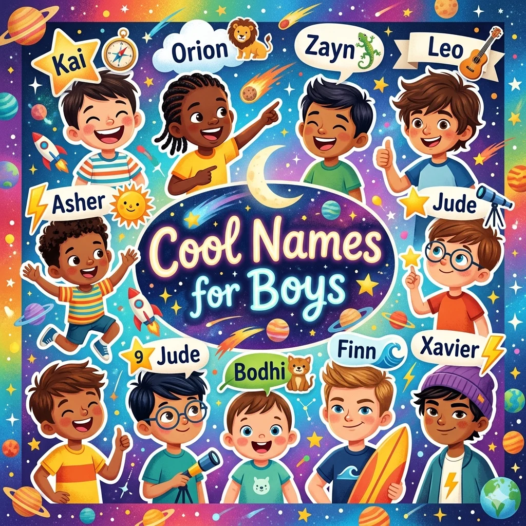 cool names for boys