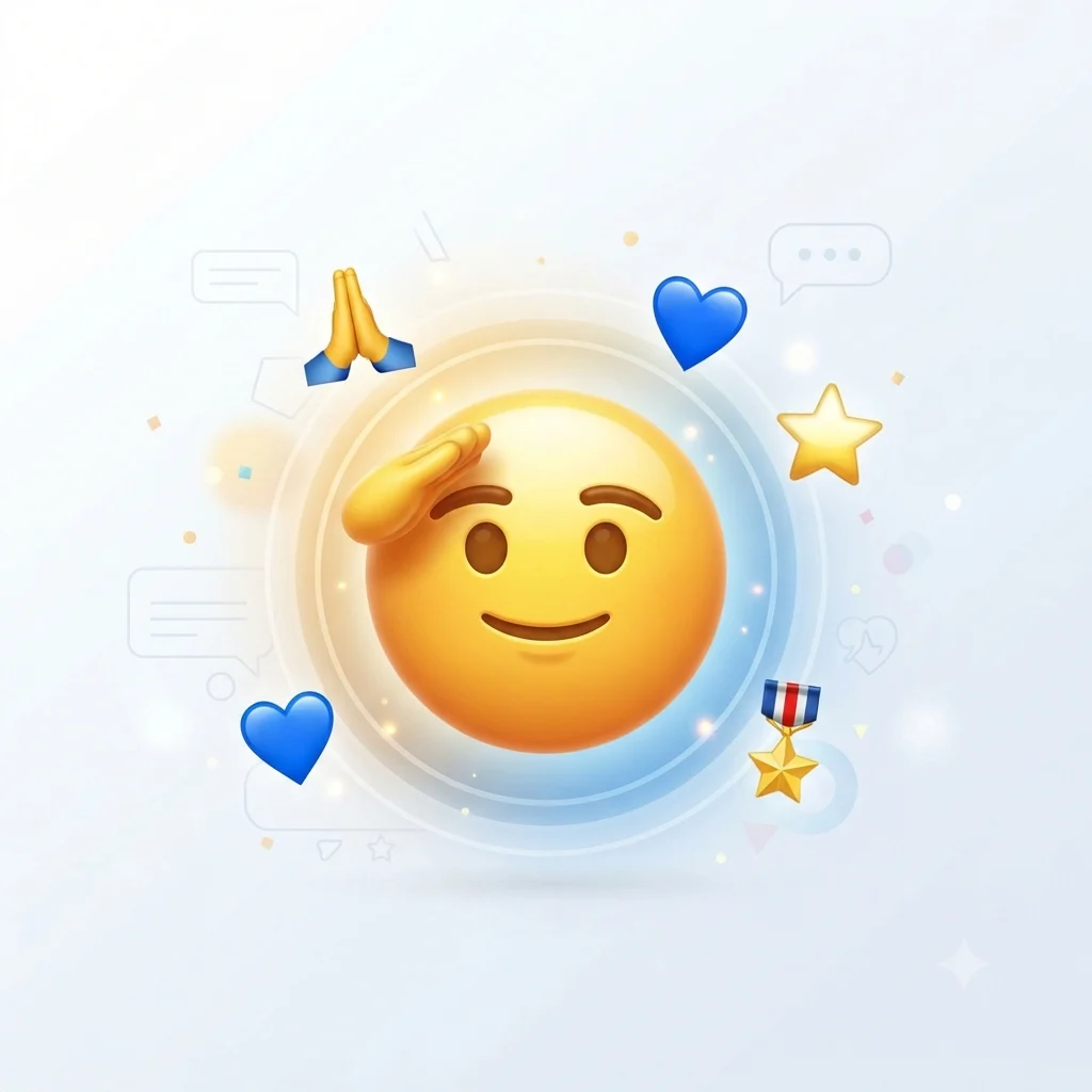 salute emoji