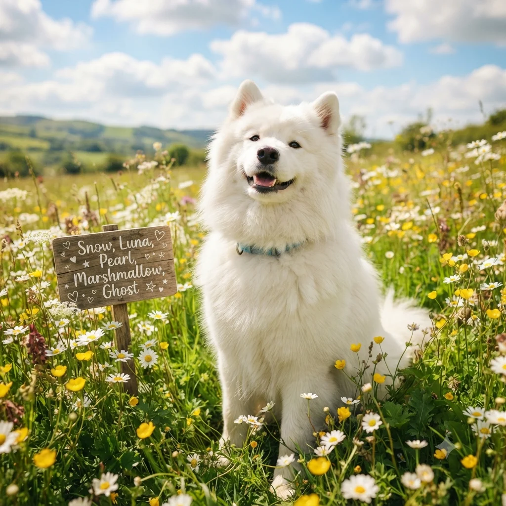 names for white dogs