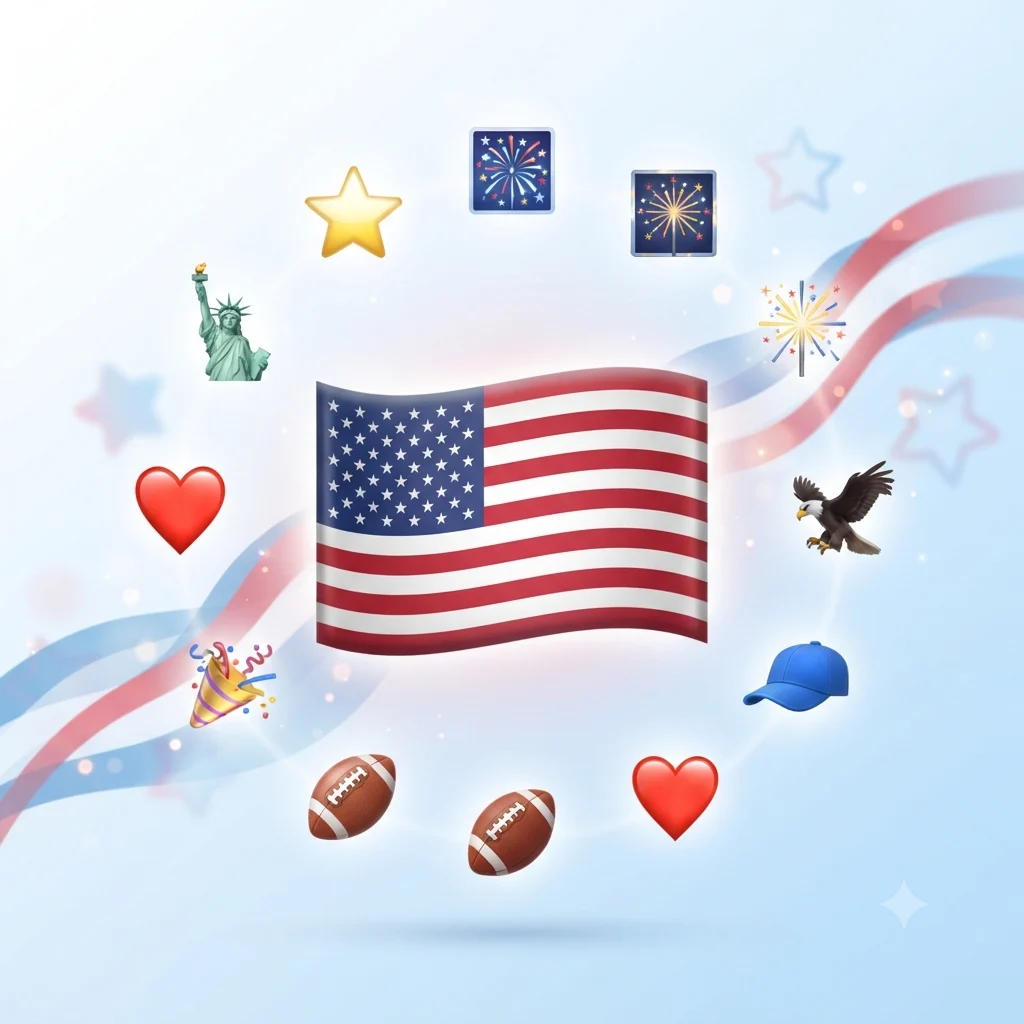 american flag emoji