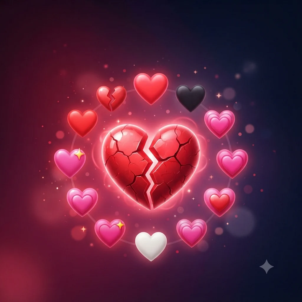 broken heart emoji