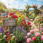 flower types and names