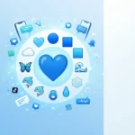 blue emoji