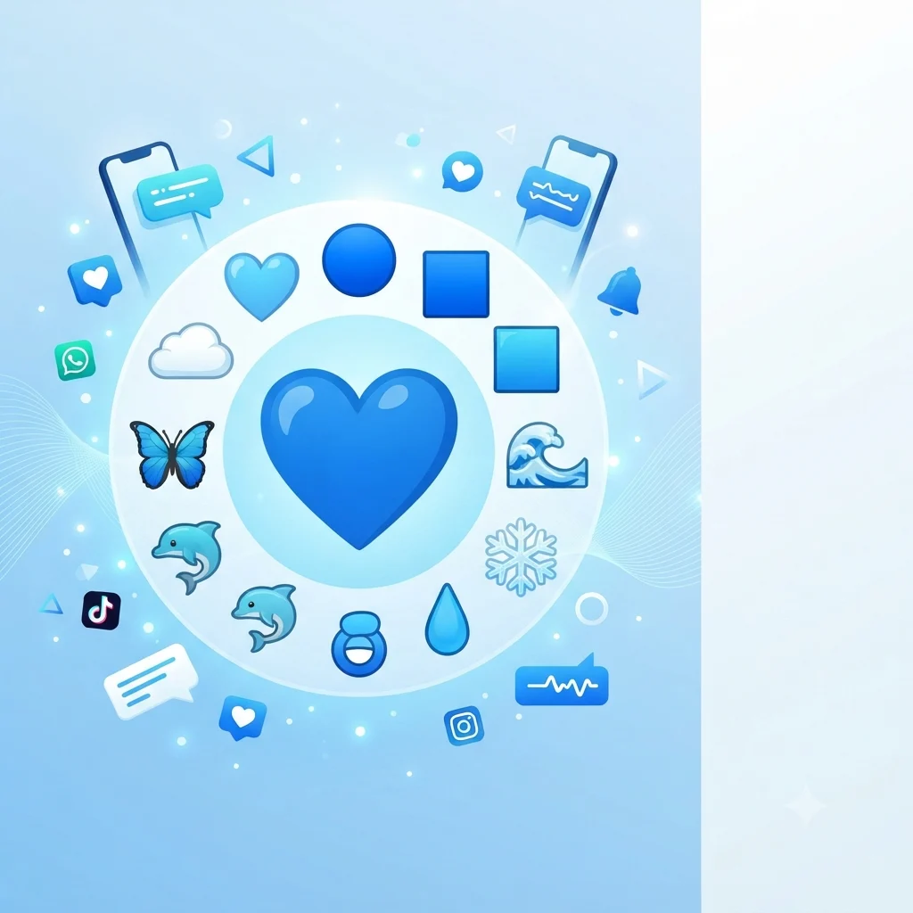 blue emoji
