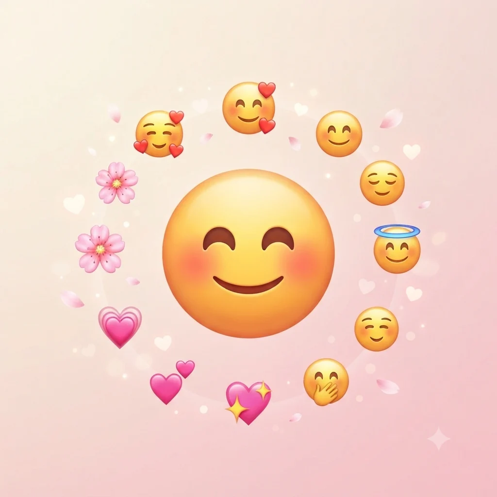 blush emoji