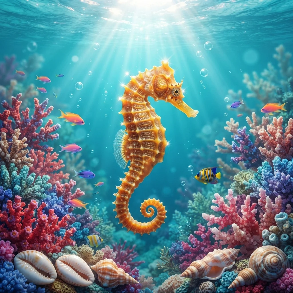 seahorse emoji