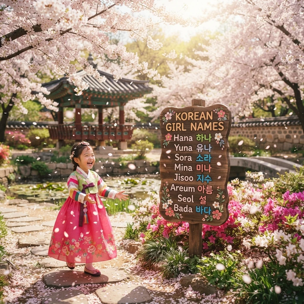 cute korean girl names