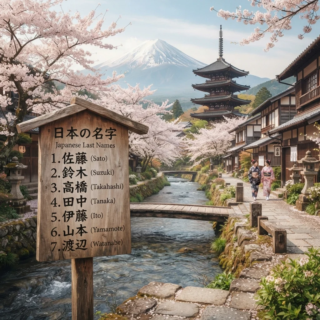 japanese last names and meanings