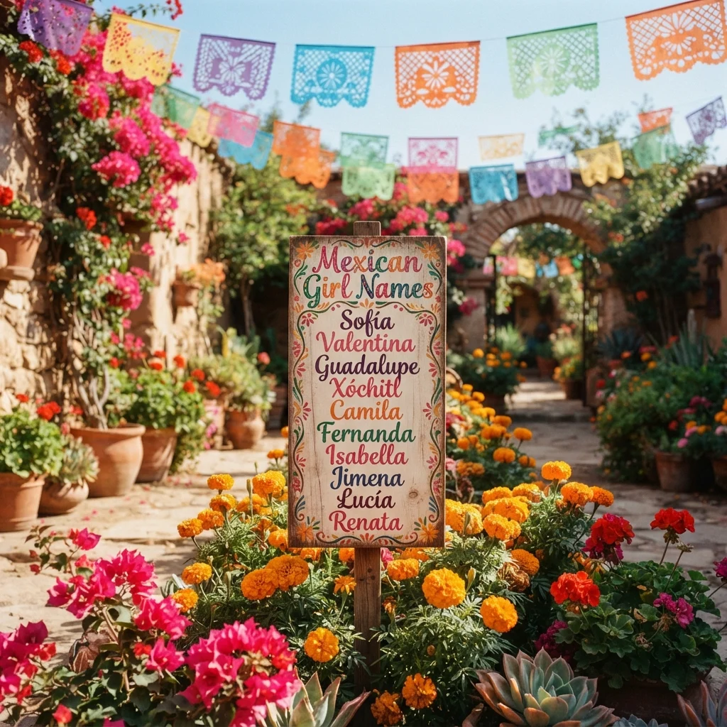 mexican names for girls