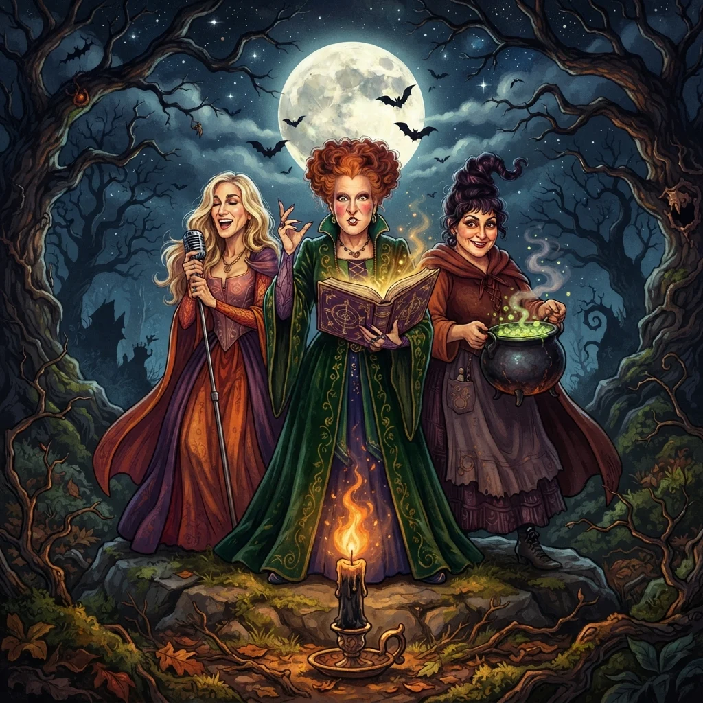 hocus pocus witches names